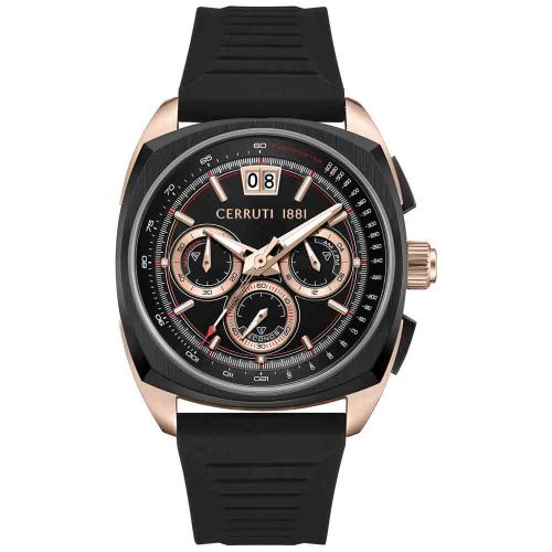 Cerruti 1881 CIWGO0085102 Men’s Watch 41mm Black