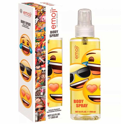 Emoji Body Spray 200Ml For Kids