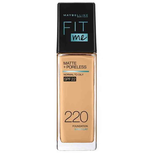 Maybelline Fit Me Matte + Pore less Liquid Foundation SPF 22 220