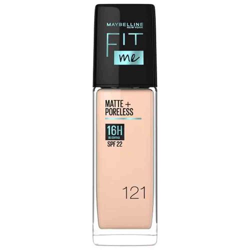 Maybelline Fit Me Matte + Pore less Liquid Foundation SPF 22 121
