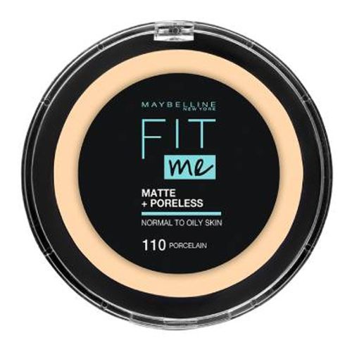 Maybelline New York Fit Me Matte and Pore less Compact Face Powder 110 Porcelain
