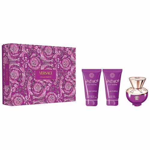 Dylan Purple EDP 50Ml + Body Lotion 50Ml + Bath & Shower Gel 50Ml Gift Set For Women