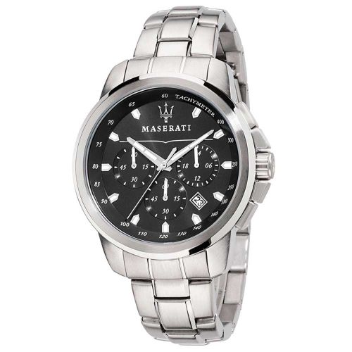Maserati Attrazione R8873621001 Men's Watch 44mm Silver 