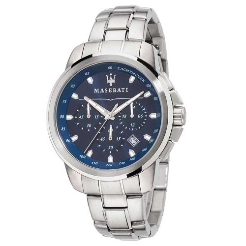 Maserati Attrazione R8873621002 Men's Watch 44mm Blue