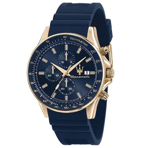 Maserati Sfida R8871640004 Men's Watch 44mm Blue