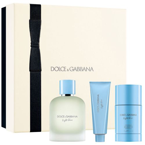 Light Blue EDT 100Ml + Shower Gel 50Ml + Deodorant Stick 75G Gift Set For Men