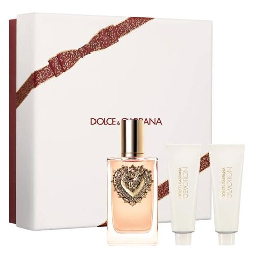 Devotion EDP 100Ml + Shower Gel 50Ml + Body Lotion 50Ml Gift Set For Women