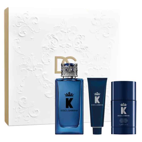 K EDP 100Ml + Shower Gel 50Ml + Deodorant 75Ml Gift Set For Men