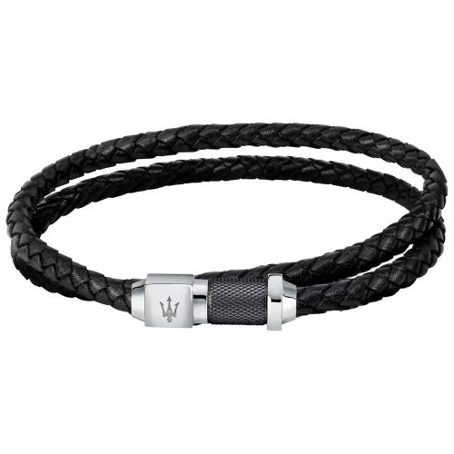 Maserati Jm223Ave18 Bracelet Black 