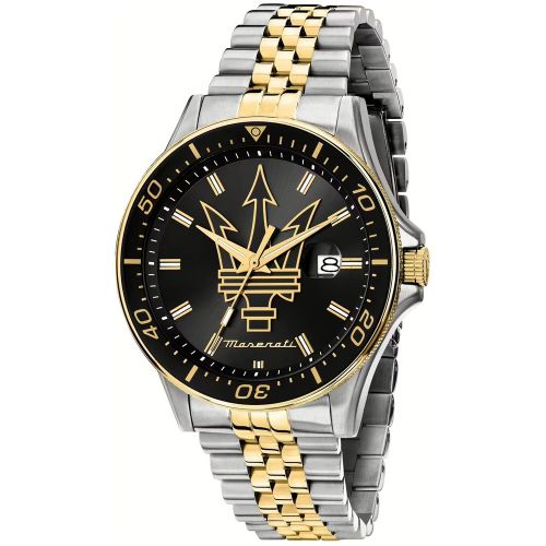 Maserati R8853140009 Men's Watch 44mm Silver Gold