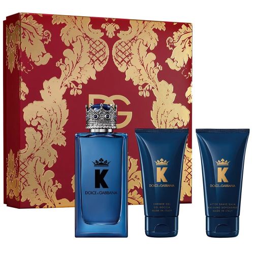 Dolce & Gabbana K EDP 100Ml + Shower Gel 50Ml + After Shave Balm 50Ml Gift Set For Men