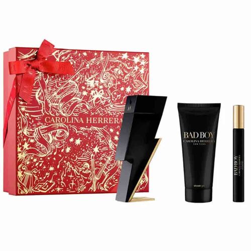 Bad Boy EDT 100Ml + EDT 10Ml + Shower Gel 100Ml Gift Set For Men