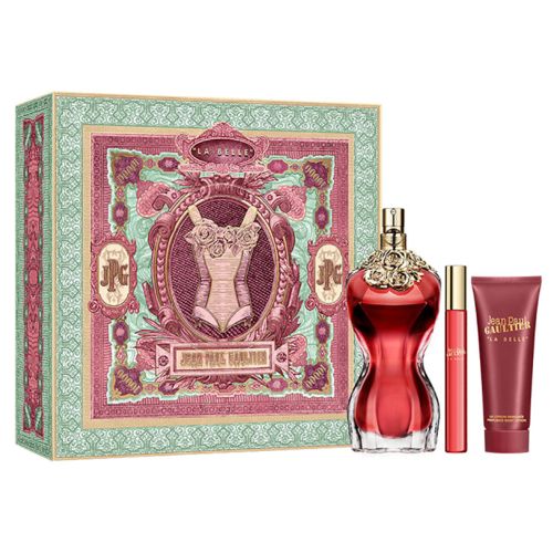 La Belle EDP 100Ml + EDP 10Ml + Body Lotion 75Ml Gift Set For Women