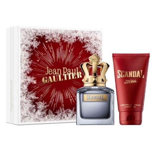 Scandal EDT 50Ml + Shower Gel 75Ml Gift Set For Men