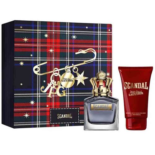 Scandal EDT 100Ml + Shower Gel 75Ml Gift Set For Men