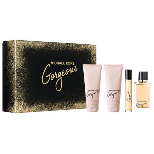 Gorgeous EDP 100Ml + EDP 10Ml + Shower Gel 100Ml + Body Lotion 100Ml Gift Set For Women