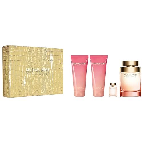 Wonderlust EDP 100Ml + EDP 4Ml + Shower Gel 100Ml + Body Lotion 100Ml Gift Set For Women