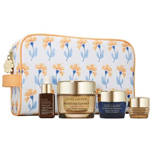 Estee Lauder Supreme Moisture Advanced Night Repair Serum + Youth Power Creme + Revitalizing Supreme + Revitalizing Supreme Eyes Gift Set